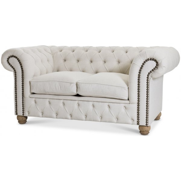 Canap Chesterfield Artsome 2 places - Toutes couleurs et tissus