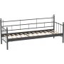 Lalas 3-sits utesoffa - Svart/antracit