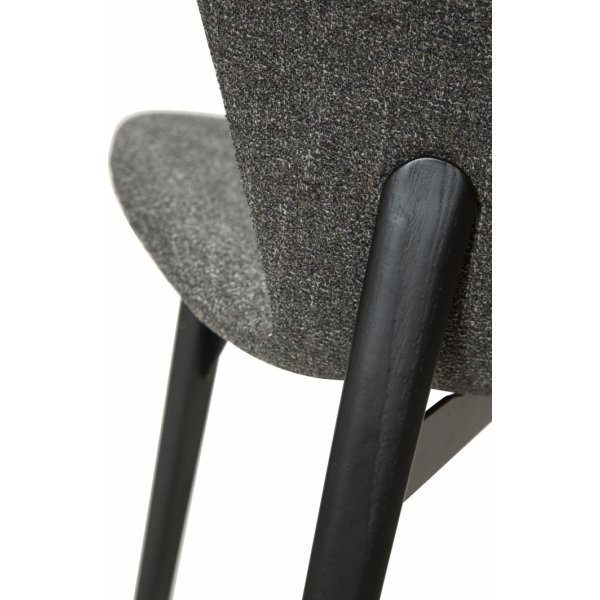 Chaise de salle à manger Paragon - Boucle grise Chaise de salle à manger Paragon - Boucle grise