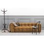 Nova 3-sits soffa - Guld sammet