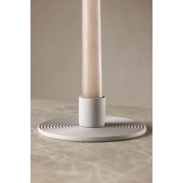 Dian ljusstake 12 x 4 cm - Gr�