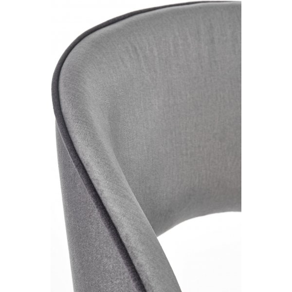 Lungo karmstol - Grå/vit Lungo karmstol - Grå/vit