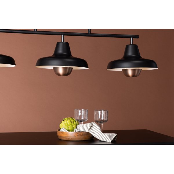 Stöten taklampa - Svart/Koppar Stöten taklampa - Svart/Koppar