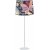 Lampe de table Base Frank - Bleu marine/blanc - 71 cm