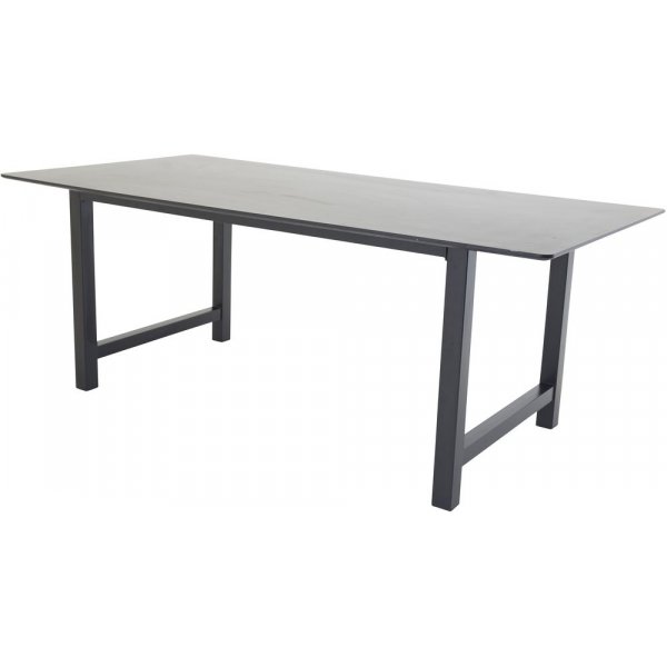 Gllivare matbord 220 cm - Svart