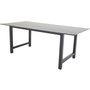 Gllivare matbord 220 cm - Svart