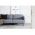 Eden 3-sits XL soffa - Grtt tyg