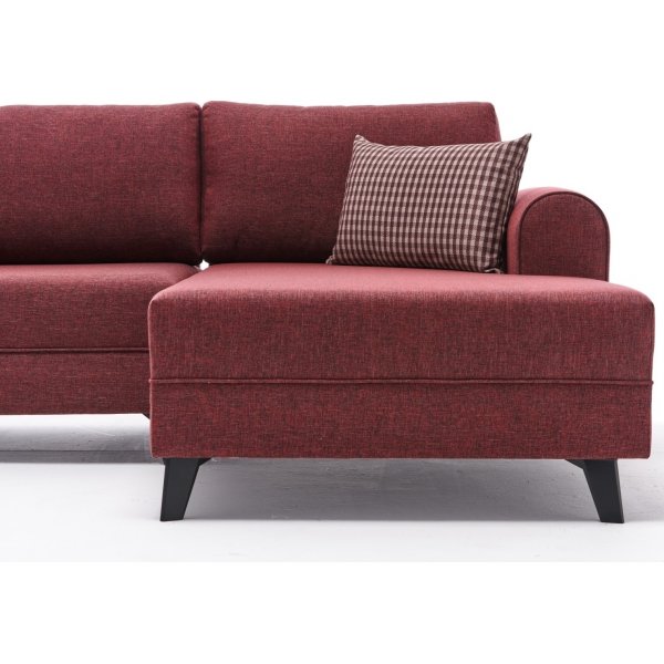 Canapé convertible Belen - Bordeaux Canapé convertible Belen - Bordeaux