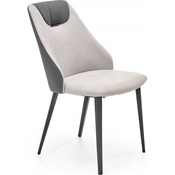 Chaise de salle à manger Cadeira 470 - Gris clair/gris foncé Chaise de salle à manger Cadeira 470 - Gris clair/gris foncé