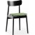 Chaise de salle  manger Nopp avec assise rembourre - Couleur optionnelle du cadre et du rembourrage