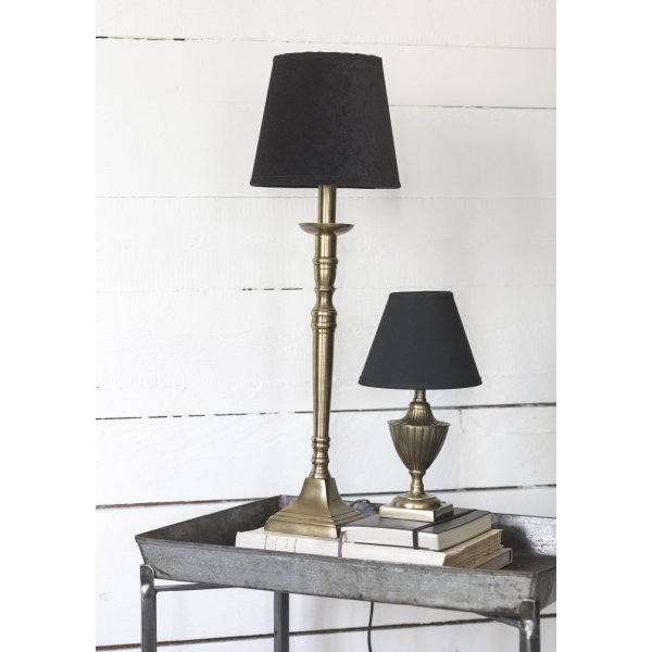 Pied de lampe de salon - Laiton antique Pied de lampe de salon - Laiton antique