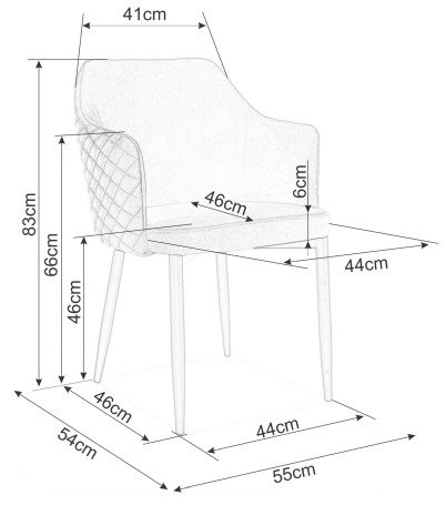 Fauteuil Haylee - Beige