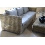 Bahamas utegrupp, Stor Soffa + 2 st ftljer + soffbord i konstrotting + Mbeltassar