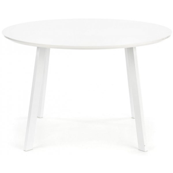 Muriel runt matbord 120 cm - Vit