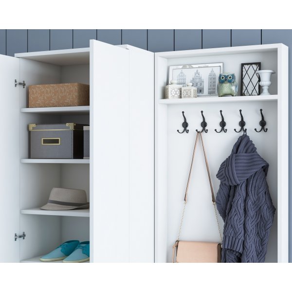 Mendy hallmöbel - Vit Mendy hallmöbel - Vit