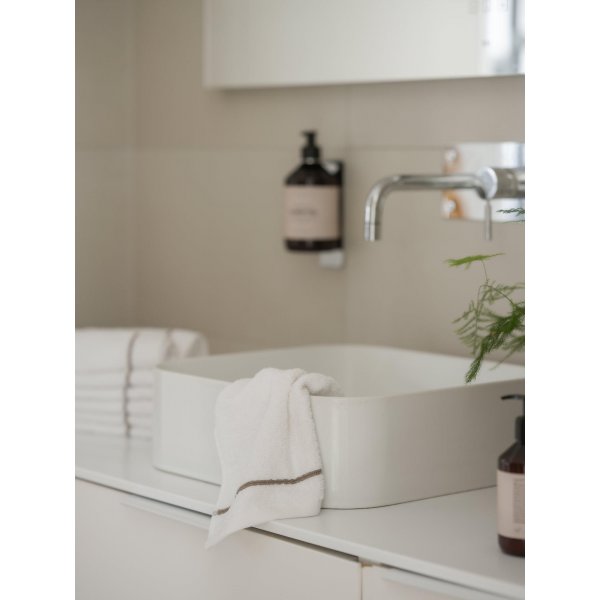 Serviette Carlton - Blanc