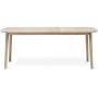 Torkelson Alice matbord 190-290 cm (2 st ilggsskivor) - Massiv vitoljad ek