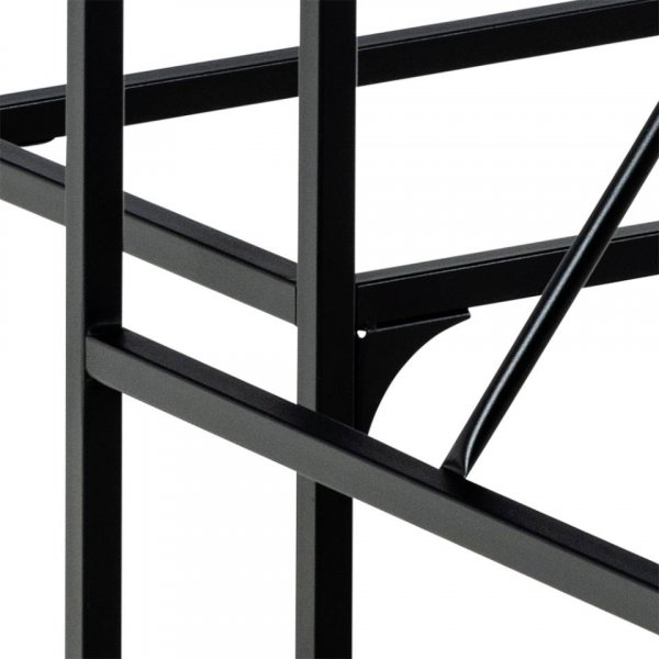 Bahamas bargroep met tafel, bank en 2 stoelen - Eiken/zwart