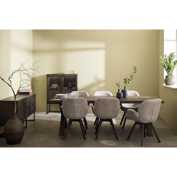 Zion matbord 240 x 100 cm - Brunoljad ekfanér Zion matbord 240 x 100 cm - Brunoljad ekfanér