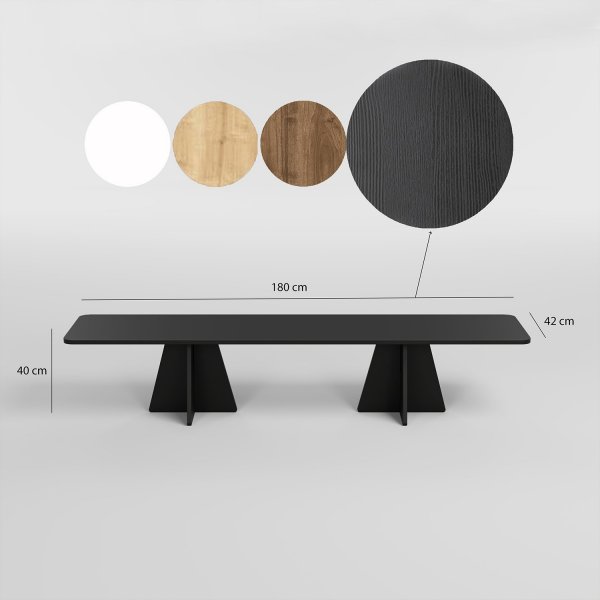 Mushroom TV-bänk - Svart Mushroom TV-bänk - Svart