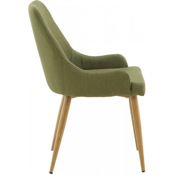Paradis matstol - Grön/ek Paradis matstol - Grön/ek