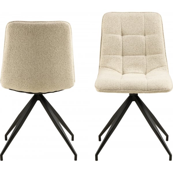 Chaise de salle  manger Capone - Beige