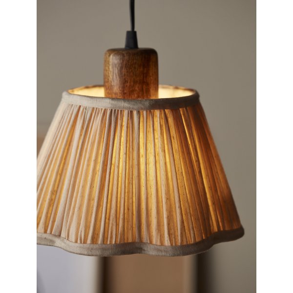 Ringvormige lampenkap van riet - Ivoor Ringvormige lampenkap van riet - Ivoor