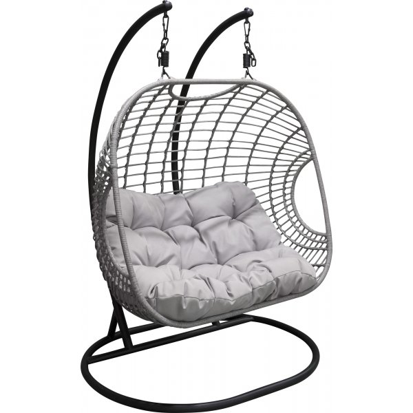 Viga hngstol - Svart/gr