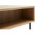 Table basse Dubai 110 x 60 cm - Chne/rotin artificiel