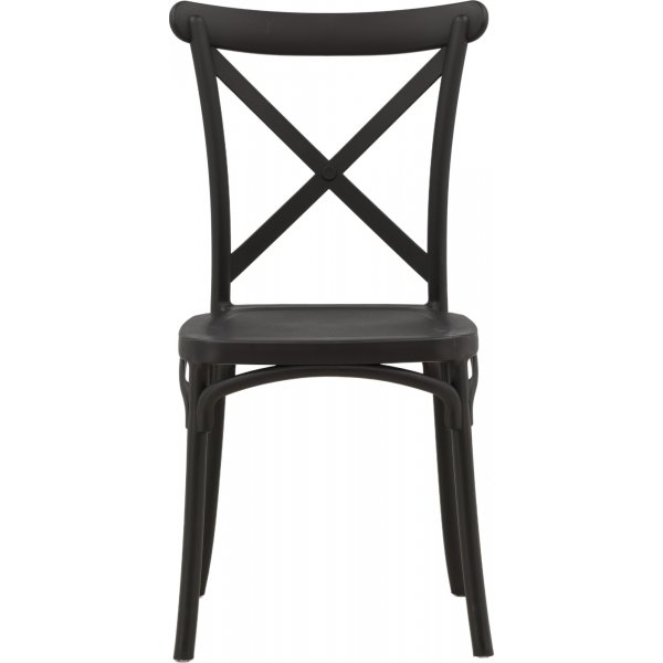 Chaise de salle à manger Crosett - Noir Chaise de salle à manger Crosett - Noir