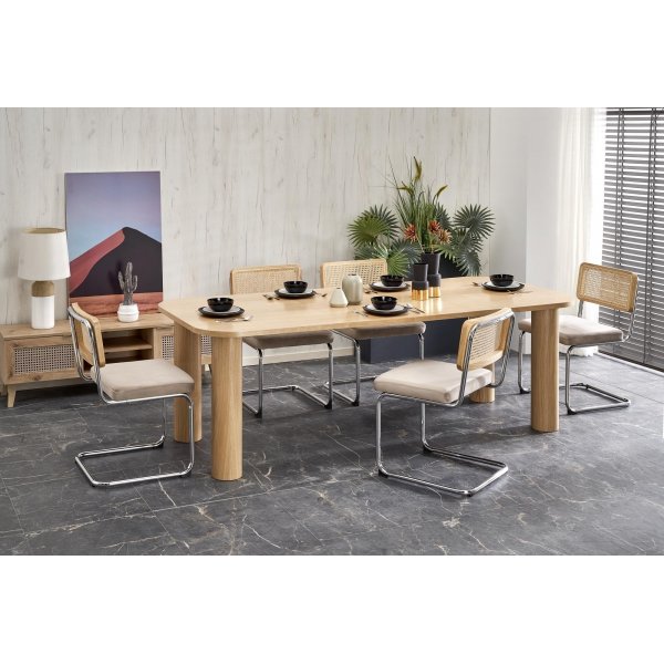 Table  manger Elefante 160-240 x 100 cm - Chne