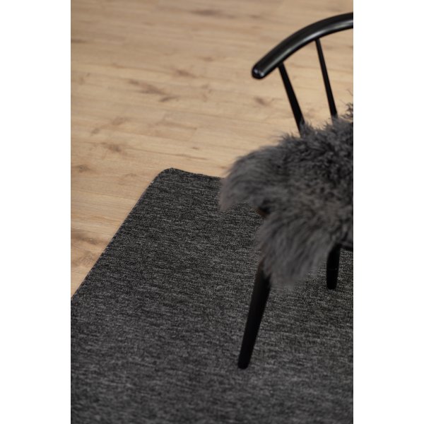 Porto platgeweven vloerkleed Antraciet