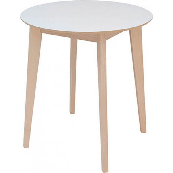 Ikka matbord 70 cm - Vit/sonoma ek