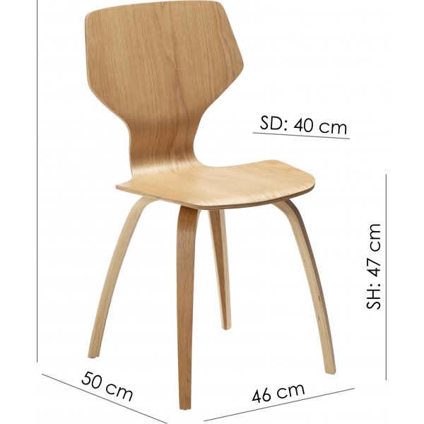Chaise de salle à manger SIT - Noir Chaise de salle à manger SIT - Noir