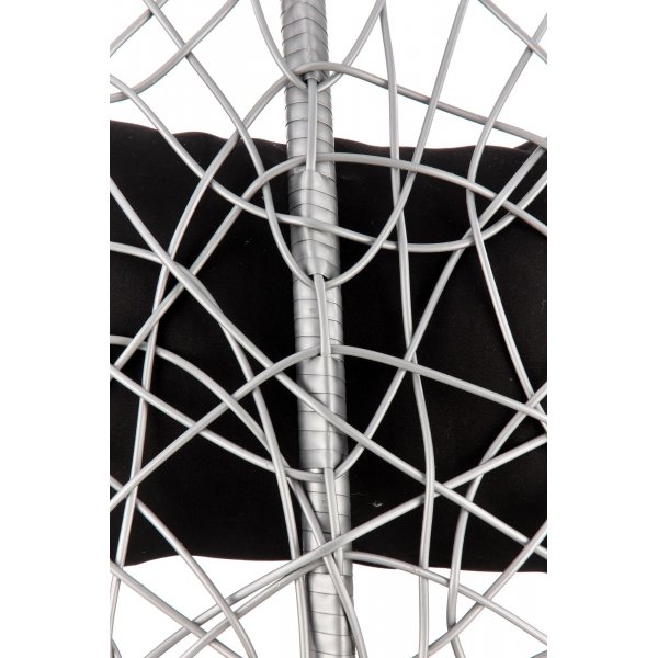 Ovo hngstol - Svart/gr + Flckborttagare fr mbler