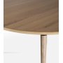 Omni runt matbord i whitewash �150 cm