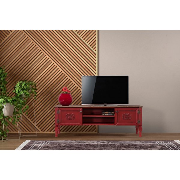 Banc média Ada - Rouge Banc média Ada - Rouge