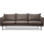 Bjrndal 3-sits soffa - Mrkbrunt ecolder