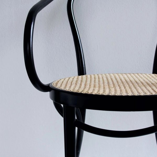 Chaise  cadre No 30 avec assise en rotin - N\\\'importe quelle couleur sur le cadre