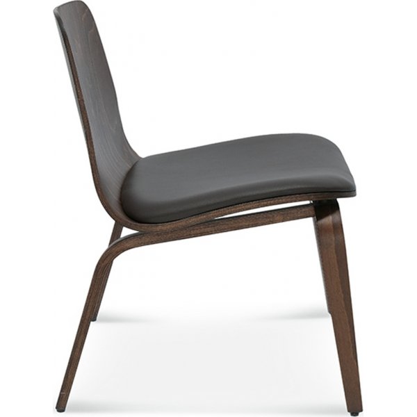 Fauteuil Hips avec assise rembourrée - Couleur du cadre et du revêtement au choix Fauteuil Hips avec assise rembourrée - Couleur du cadre et du revêtement au choix