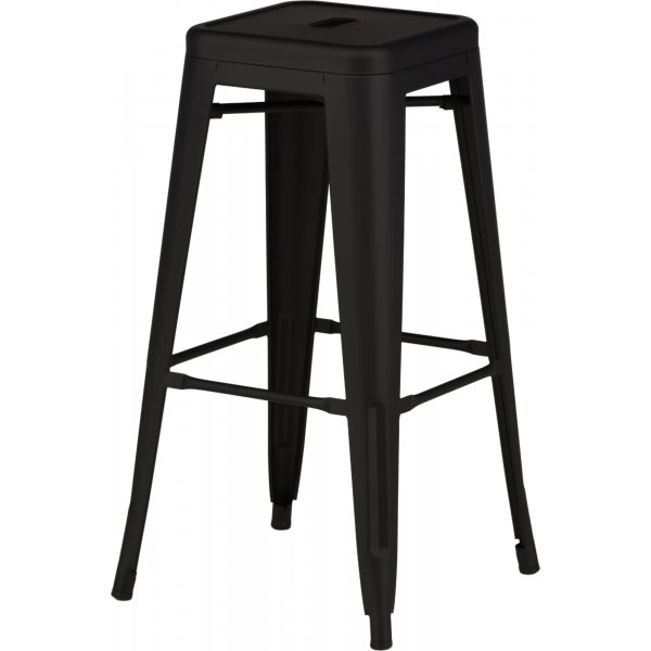 Tabouret de bar Tempe - Noir Tabouret de bar Tempe - Noir