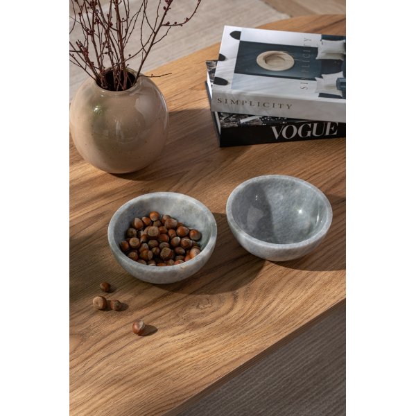 Skålar i grå marmor från Verona - 2 delar Skålar i grå marmor från Verona - 2 delar