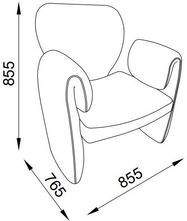 Fauteuil Genève - Vert Fauteuil Genève - Vert