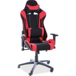 Chaise gamer Viper - Noir/rouge