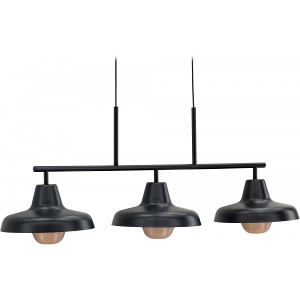Stöten taklampa - Svart/Koppar Stöten taklampa - Svart/Koppar