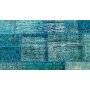 Patchwork-matta Persia (turkos) - kta patchwork