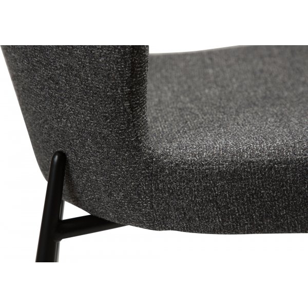 Glam counterstol - Pebble grey boucle/svart Glam counterstol - Pebble grey boucle/svart