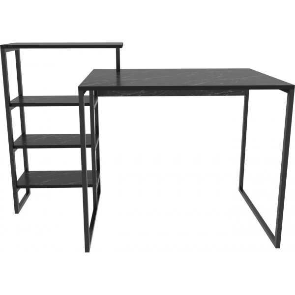 Bureau Rino 133 x 60 cm - Noir Bureau Rino 133 x 60 cm - Noir