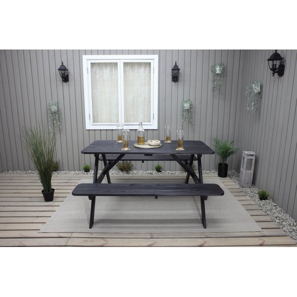 Rasta bankenset - Zwart