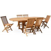 Edenryd matgrupp ovalt matbord butterfly 180-240 cm inkl 6 st Edenryd stolar - Teak Edenryd matgrupp ovalt matbord butterfly 180-240 cm inkl 6 st Edenryd stolar - Teak